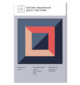 The Blanket Statement Riding Mountain Quilt Pattern