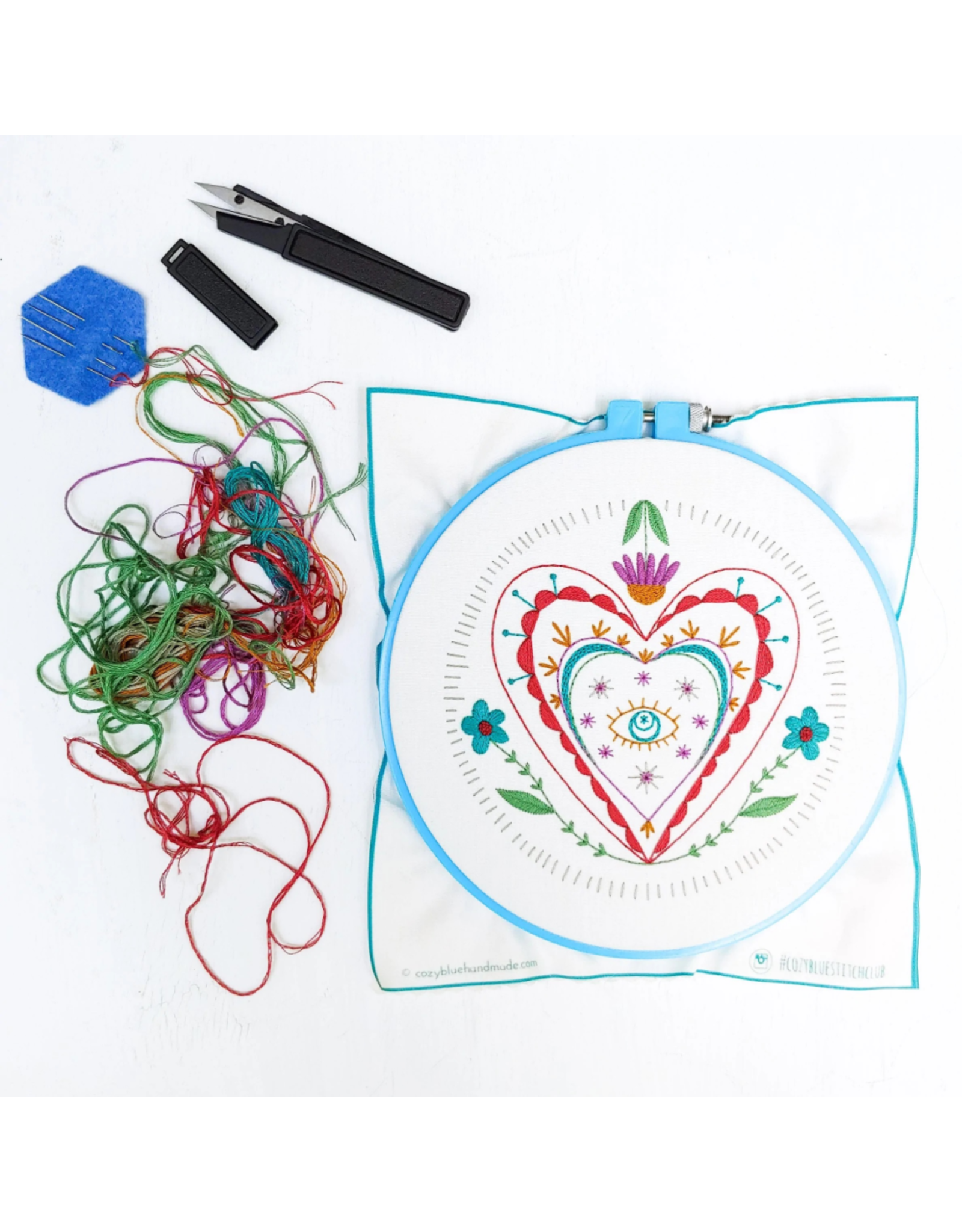 cozyblue Envision Embroidery Kit from cozyblue