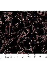 PD's Eye Candy Quilts Collection Astrologika, Infinite Heavens in Night, Dinner Napkin