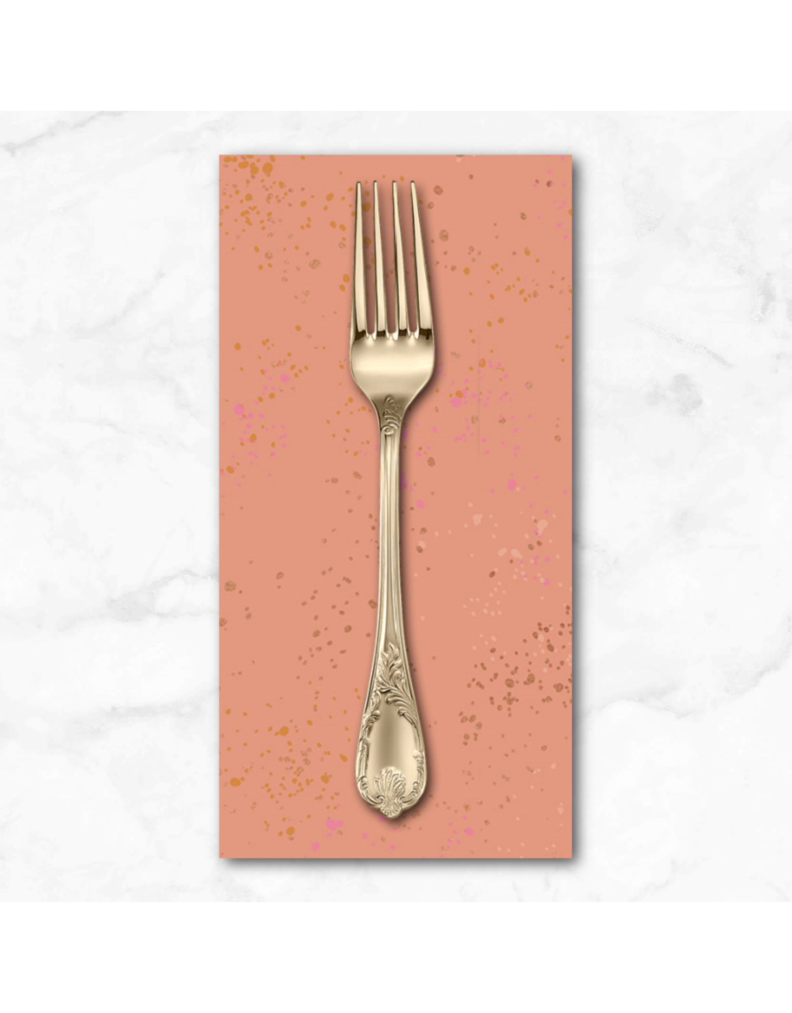 PD's Ruby Star Society Collection Speckled in Melon, Dinner Napkin