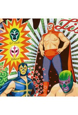 Alexander Henry Fabrics Folklorico, Super Lucha Libre in Natural, Fabric Half-Yards