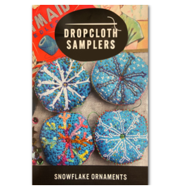 Dropcloth Samplers Snowflake Ornaments Embroidery Sampler