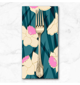 PD's Melody Miller Collection Reverie, Daffodils in Galaxy, Dinner Napkin