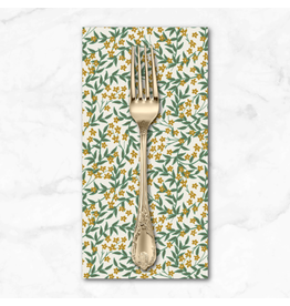 PD's Rifle Paper Co Collection Bramble, Daphne in Gold, Dinner Napkin
