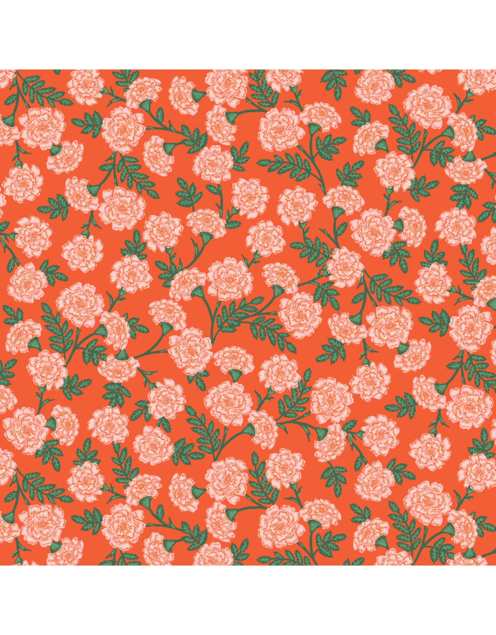 Bramble, Dianthus in Red, Fabric Half-Yards - Picking Daisies