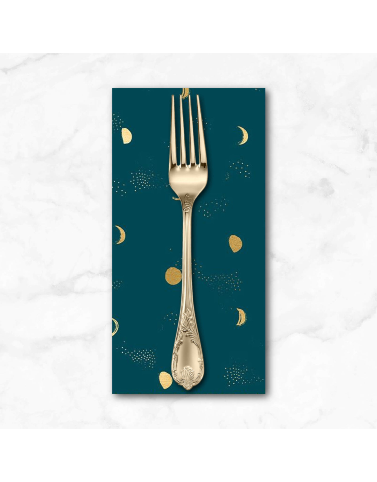 PD's Sarah Watts Collection Firefly, Moon Phase in Galaxy, Dinner Napkin