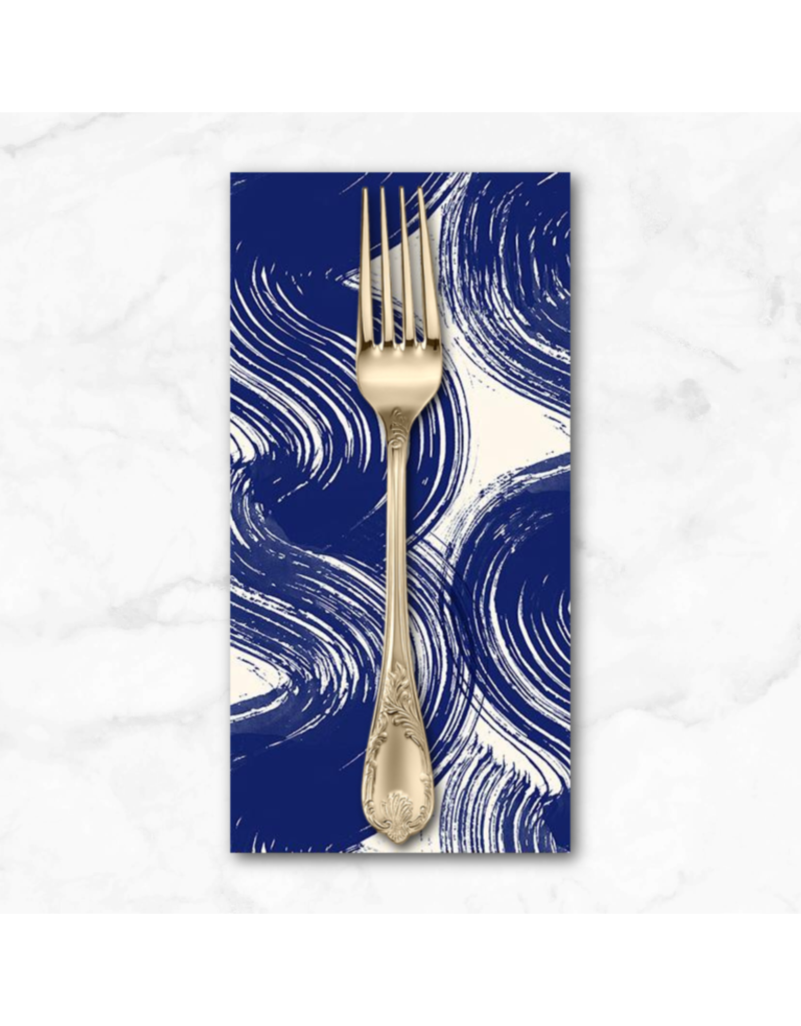 PD's Alexia Abegg Collection Sketchbook, Paint in Navy, Dinner Napkin