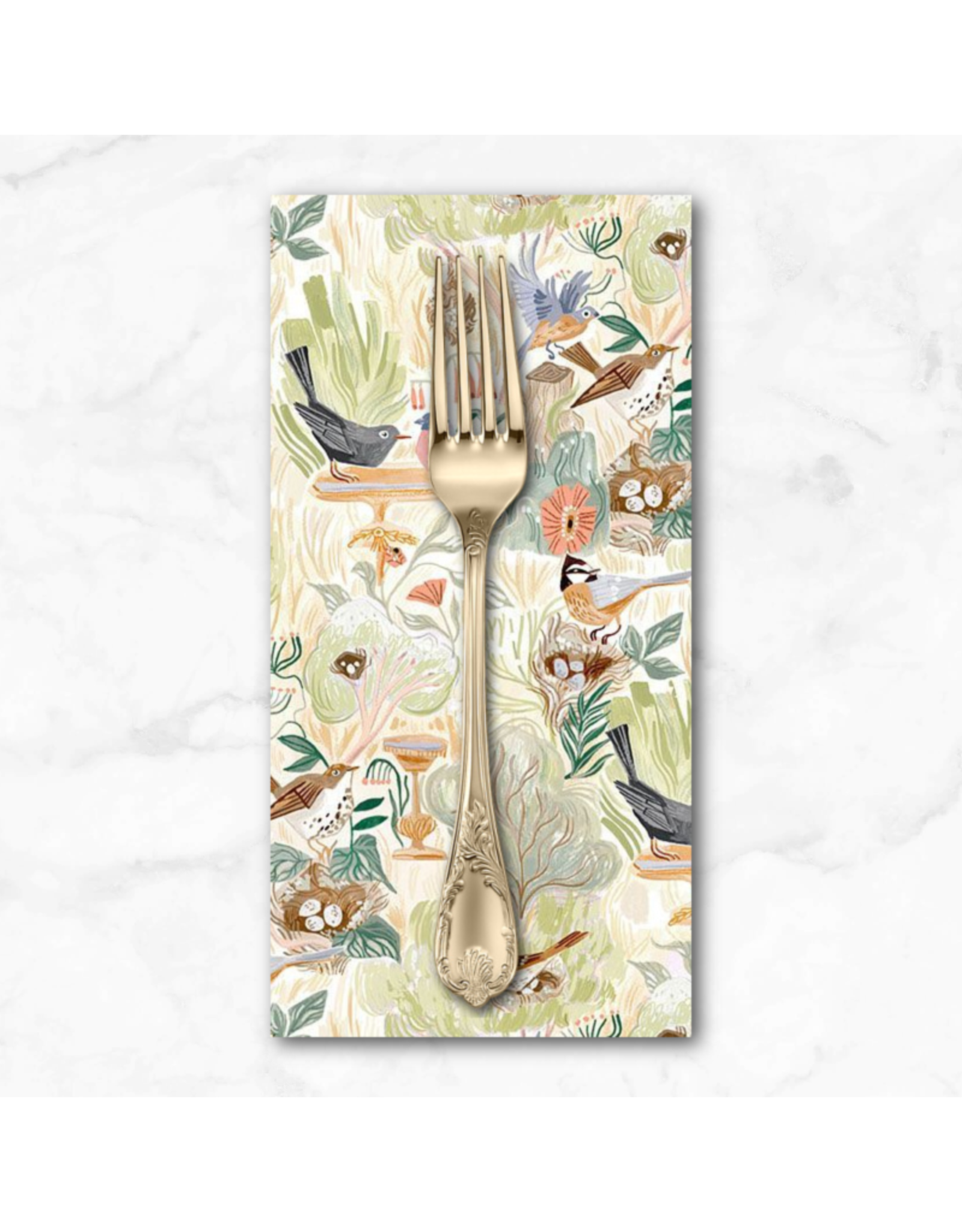PD's Rae Ritchie Collection Bird Song, Bird Song in Multi, Dinner Napkin