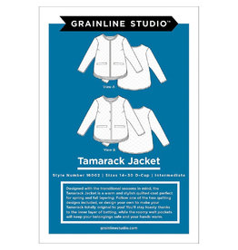 Grainline Studio Tamarack Jacket, Sizes 14-30