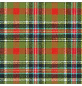 Robert Kaufman Yarn Dyed Cotton Flannel, Mammoth Flannel in Park, Fabric Half-Yards