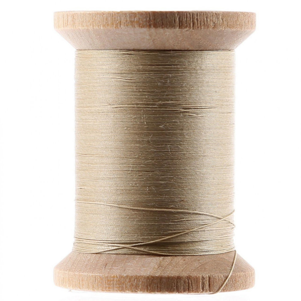 Cotton Hand Quilting Thread 3-Ply 500yd Light Brown from YLI