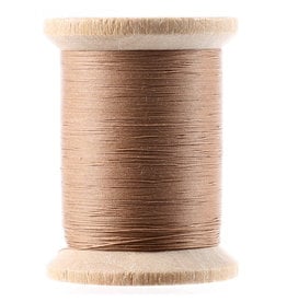 YLI YLI Cotton Hand Quilting Thread, 003, Light Brown, 40wt, 3 ply, 500 yd spool
