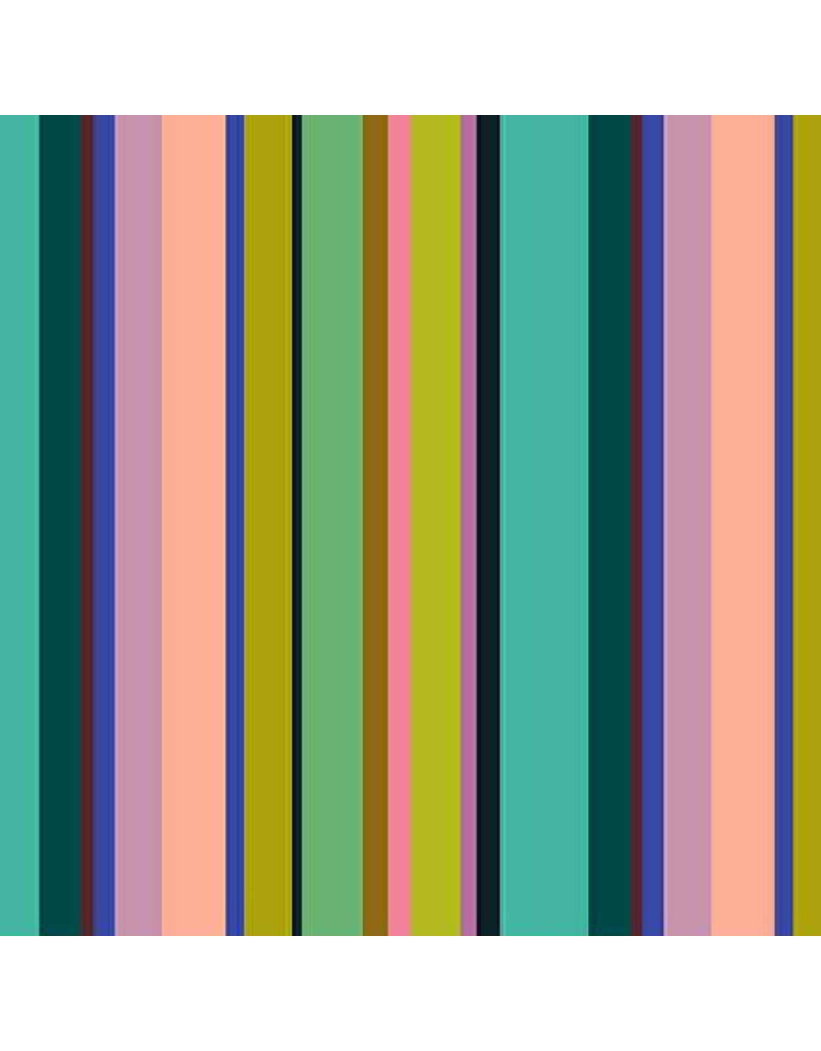 Windham Fabrics Color Wheel, Stripe in Multi, Fabric Half-Yards