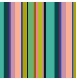 Windham Fabrics Color Wheel, Stripe in Multi, Fabric Half-Yards