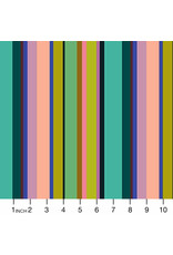 PD's Windham Collection Color Wheel, Stripe in Multi, Dinner Napkin