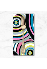 PD's Kaffe Fassett Collection Kaffe 85 & Fabulous, Targets in Black, Dinner Napkin