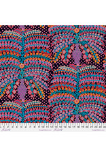 PD's Kaffe Fassett Collection Kaffe 85 & Fabulous, Persian Vase in Black, Dinner Napkin