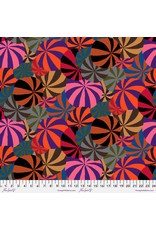 PD's Kaffe Fassett Collection Kaffe 85 & Fabulous, Beach Balls in Maroon, Dinner Napkin