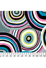 Kaffe Fassett Collective Kaffe 85 & Fabulous, Targets in Black, Fabric Half-Yards