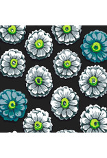 Kaffe Fassett Kaffe 85 & Fabulous, Zinnia in Contrast, Fabric Half-Yards
