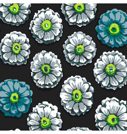 Kaffe Fassett Collective Kaffe 85 & Fabulous, Zinnia in Contrast, Fabric Half-Yards