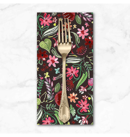 PD's August Wren Collection Folklore, Floral in Multi, Dinner Napkin