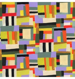 August Wren Folklore, Quilt Strips in Multi, Fabric Half-Yards