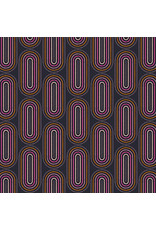 Rashida Coleman-Hale Linear, Capsule in Espresso, Fabric Half-Yards