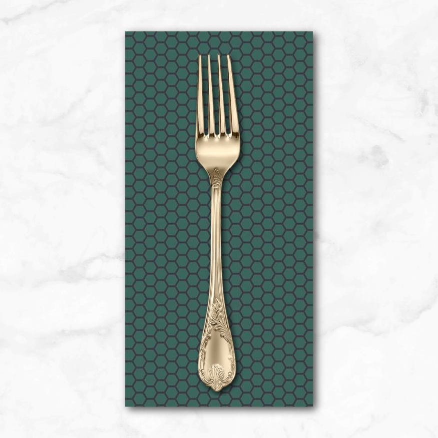 Local Honey, in Spruce, Dinner Napkin Picking Daisies