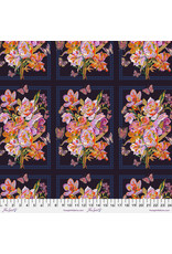 Nathalie Lété Mon Jardin, Beautiful Bunch in Navy, Fabric Half-Yards