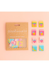 Sarah Hearts Summer Fruits - Woven Label Tags, Set of 8