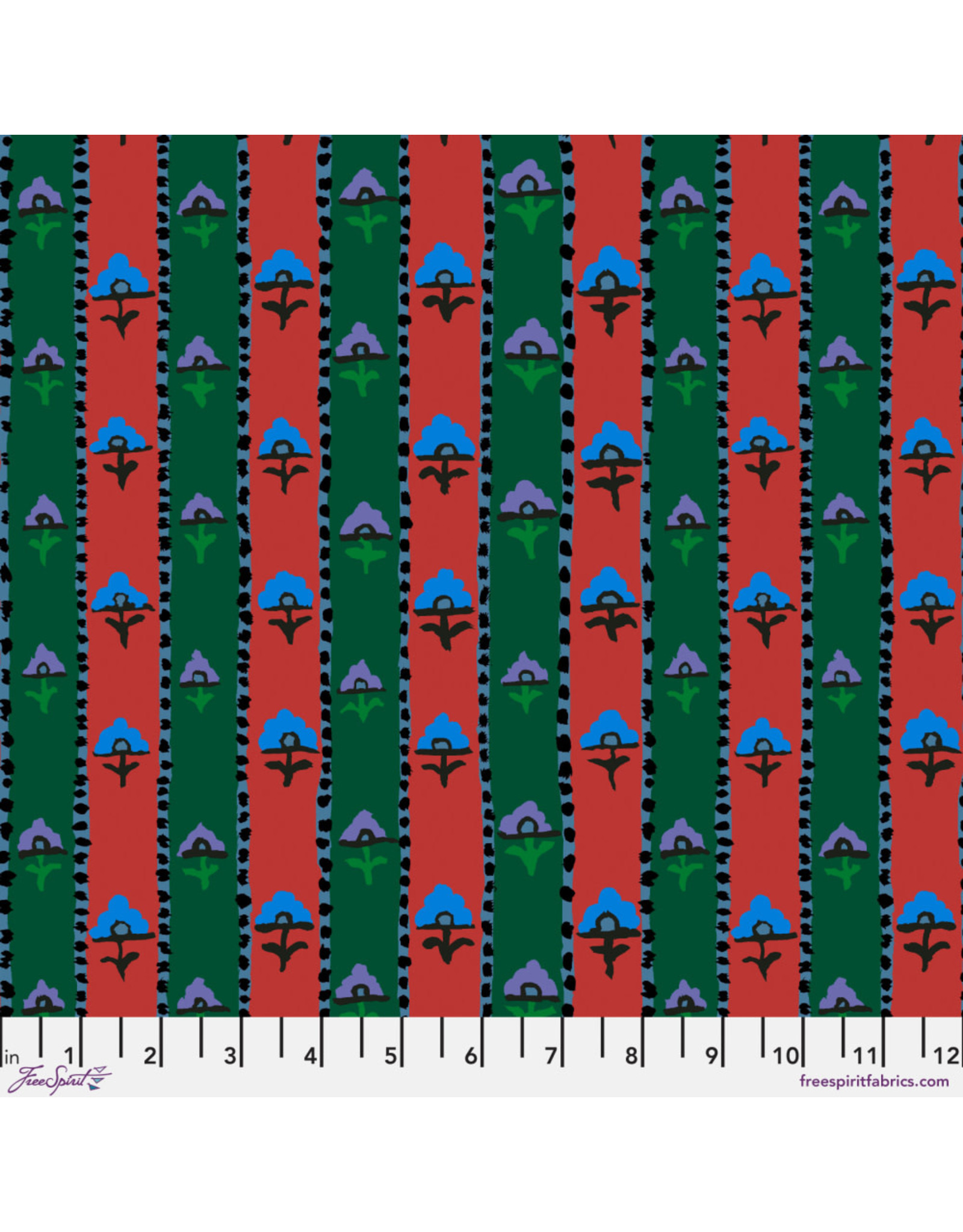 Kaffe Fassett Collective Kaffe Collective, Shiraz in Dark, Fabric Half-Yards