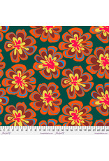 Brandon Mably Kaffe Collective, Funky Floral in Forest, Fabric Half-Yards