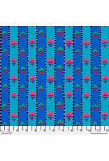 Kaffe Fassett Collective Kaffe Collective, Shiraz in Blue, Fabric Half-Yards