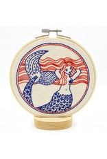 Hook, Line & Tinker Mermaid, Embroidery Kit