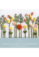 And Other Adventures Embroidery Co. Wildflowers Indian Summer, Embroidery Kit