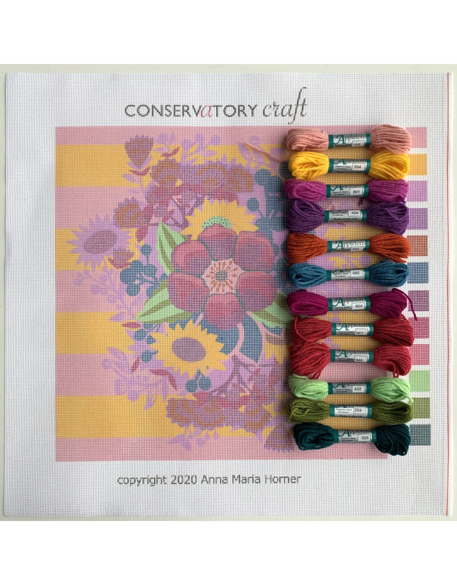 Conservatory Craft Center of Attention, Tapestry Needlepoint Kit