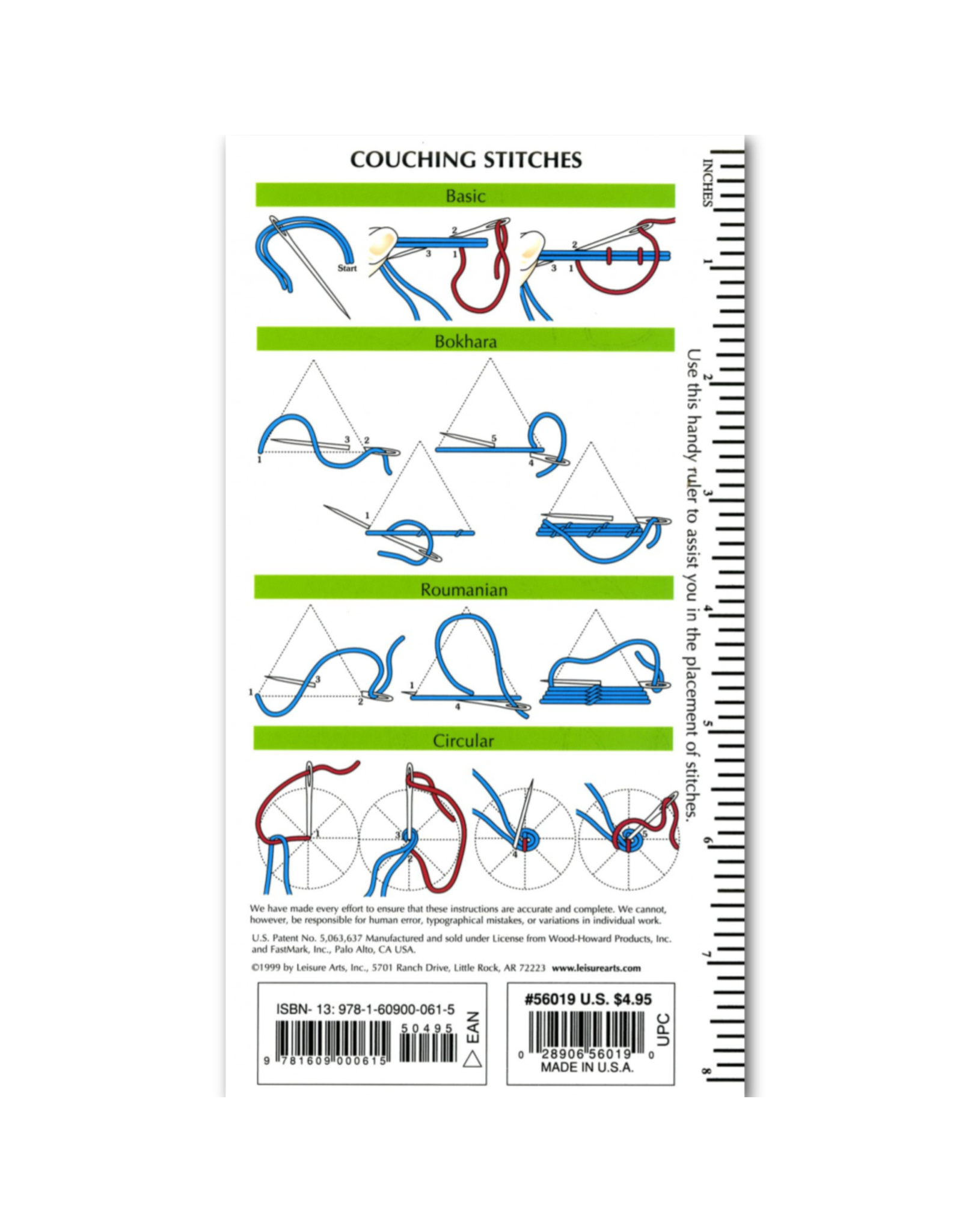 Leisure Arts ON ORDER-Embroidery Pocket Guide