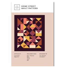 The Blanket Statement ON ORDER-Home Street Quilt Pattern