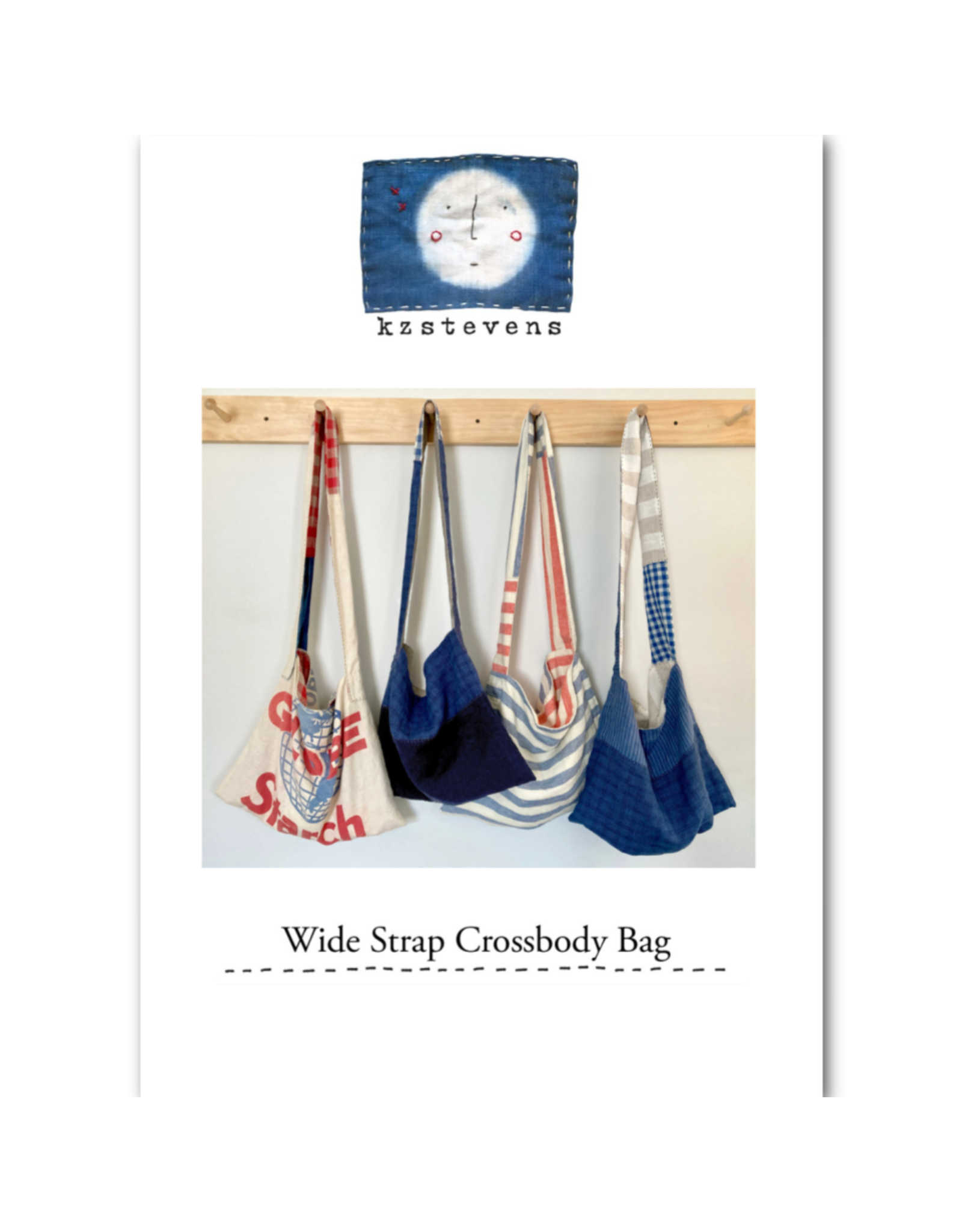 Wide Strap Crossbody Bag Pattern - Picking Daisies
