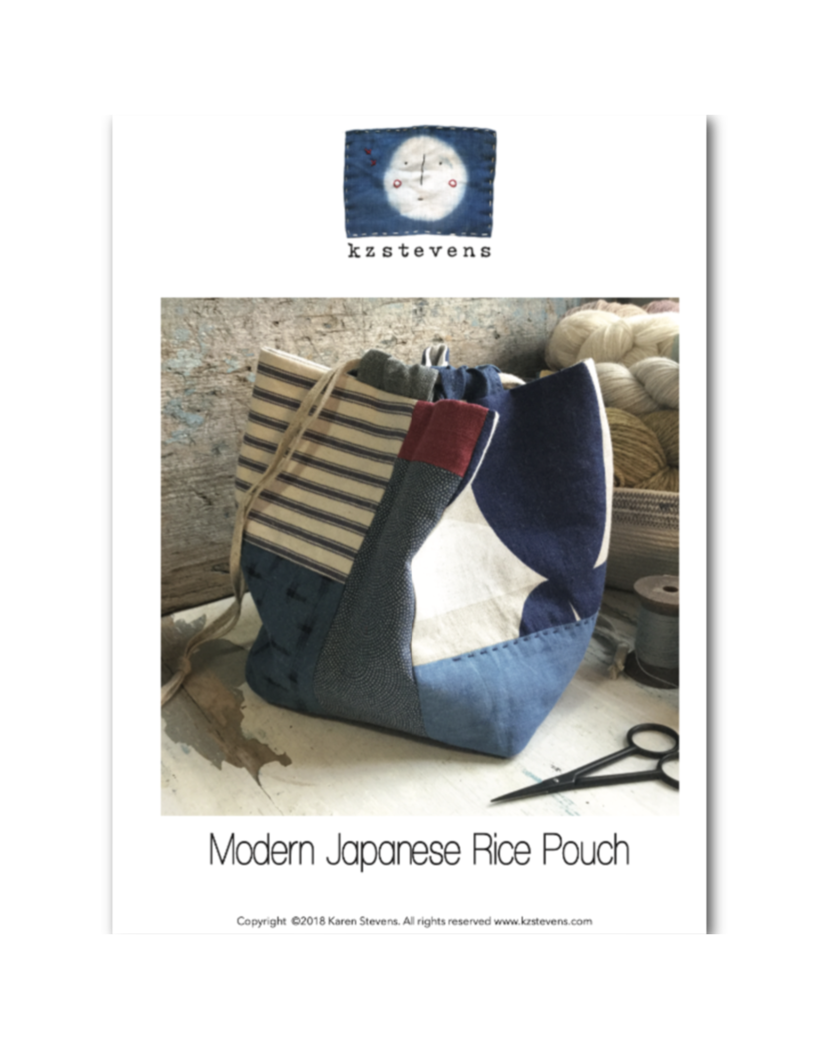 kzstevens Modern Japanese Rice Pouch Pattern