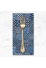 PD's Alexander Henry Collection Indigo West, Sunrise Tapa in Indigo, Dinner Napkin