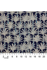 Alexander Henry Fabrics Indigo West, Isla Vista in Indigo, Fabric Half-Yards