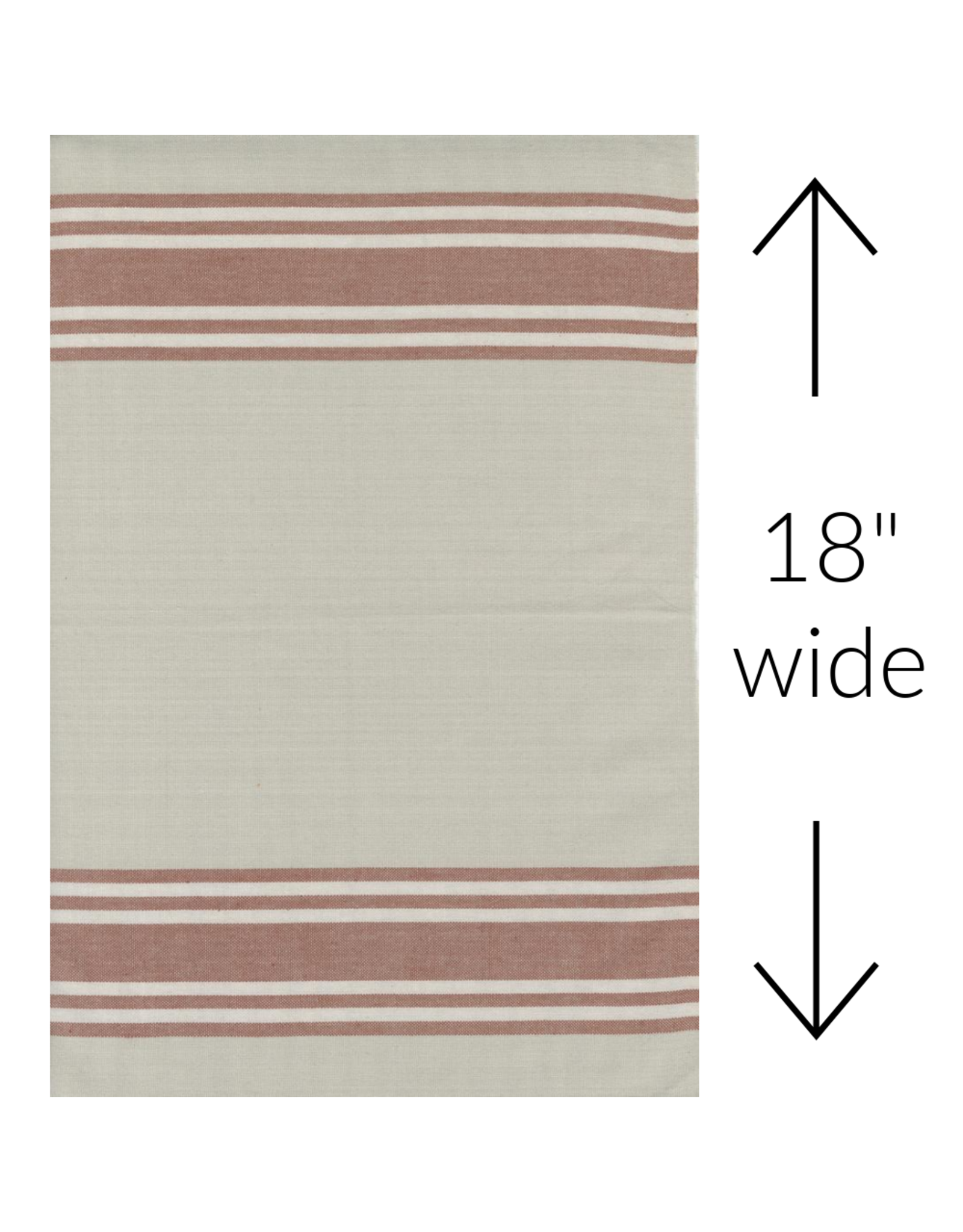 Moda Vista Toweling 18" wide, Rust, Sold by the Yard