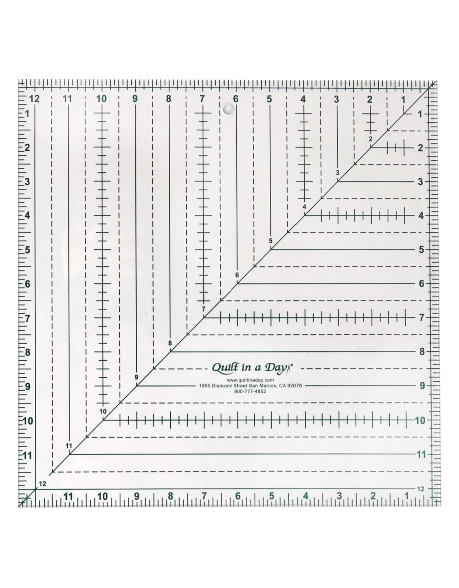 Quilt in a Day Square Up Ruler 12 1/2"