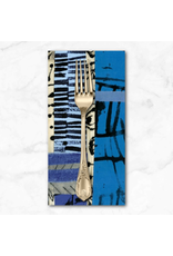 PD's Marcia Derse Collection The Blue One, Totem in Blue, Dinner Napkin
