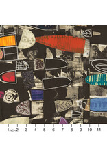PD's Marcia Derse Collection Art History, Timeline: Lecture in Black, Dinner Napkin