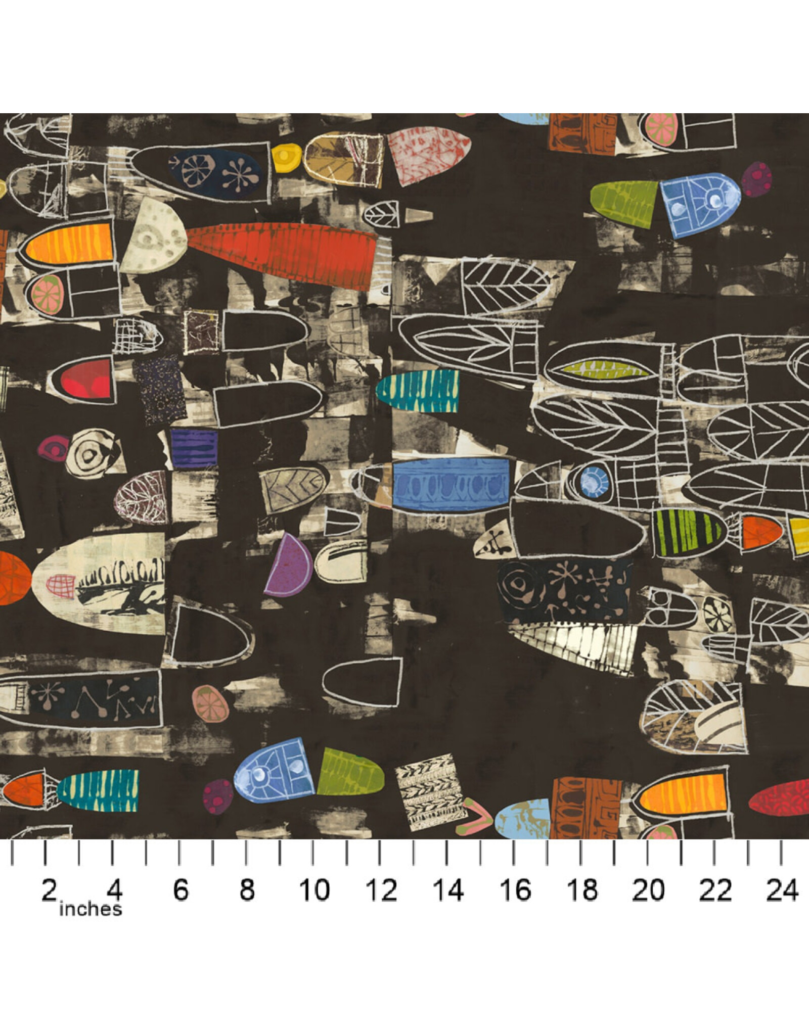 Marcia Derse Art History, Timeline: Lecture in Black, Fabric Half-Yards