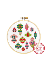 The Stranded Stitch 12 Days of Christmas Ornaments Cross Stitch Kit