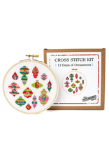 The Stranded Stitch 12 Days of Christmas Ornaments Cross Stitch Kit